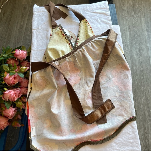 Simply Envogue Dress style Floral Feminine Apron - Picture 13 of 13